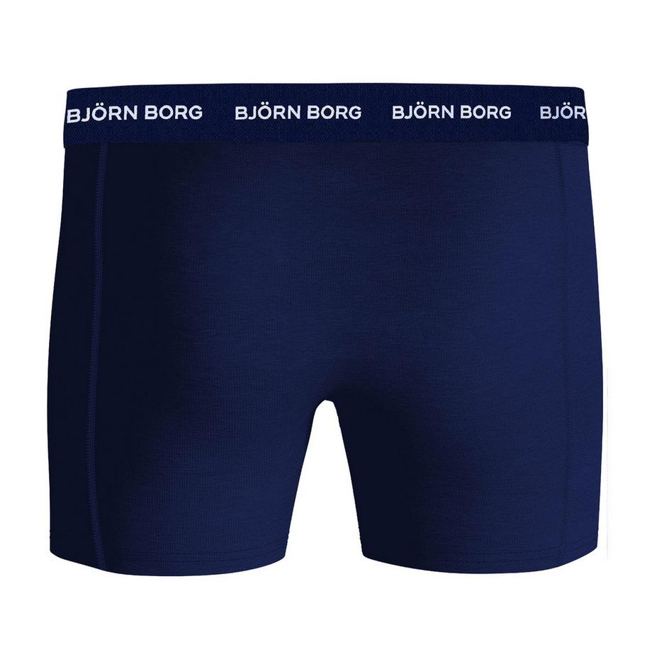 Björn Borg 5er Pack Cotton Stretch Boxershorts Figurbetont  