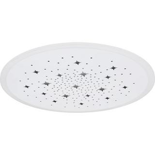 mutoni Plafonnier Murphy métal blanc LED  