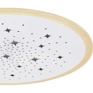 mutoni Lampada da soffitto Murphy in metallo bianco LED  