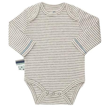 OrganicEra  Body manches longues bébé 