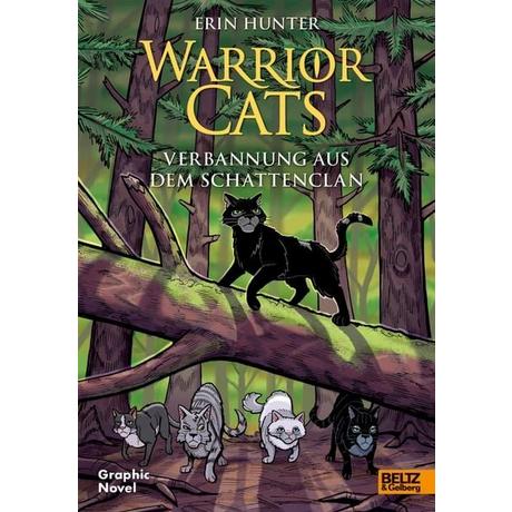 Warrior Cats Verbannung aus dem Schattenclan Jolley, Dan; Hunter, Erin; Barry, James L. (Illustrationen); Knese, Petra (Übersetzung) Copertina rigida 