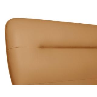 Vente-unique Letto 160 x 200 cm Pelle Cammello Con materasso - JODALA  