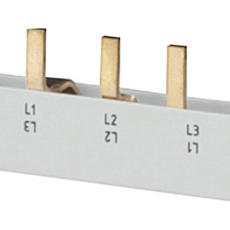 Siemens  Stiftsammelschiene, 10mm2 16TE, 4-phasig, schneidbar FI 4P N rechts und 6 LS 