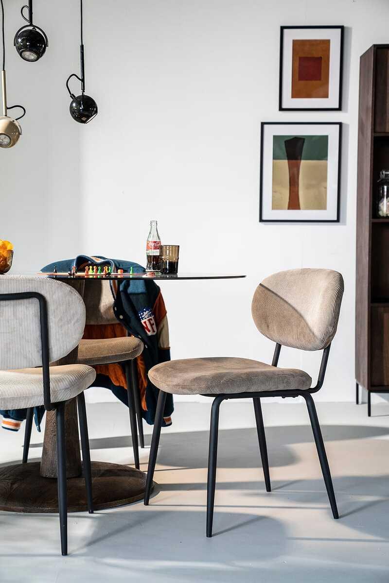 mutoni Sedia Cosmo grigio tortora  