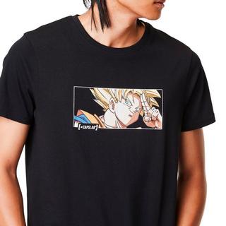 Capslab  T-Shirt mit Rundhalsausschnitt  Dragon Ball Z Saiyan 