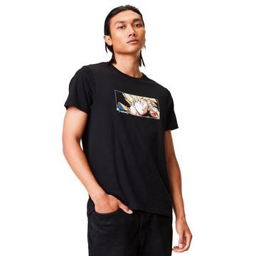 T-shirt girocollo Capslab Dragon Ball Z Saiyan