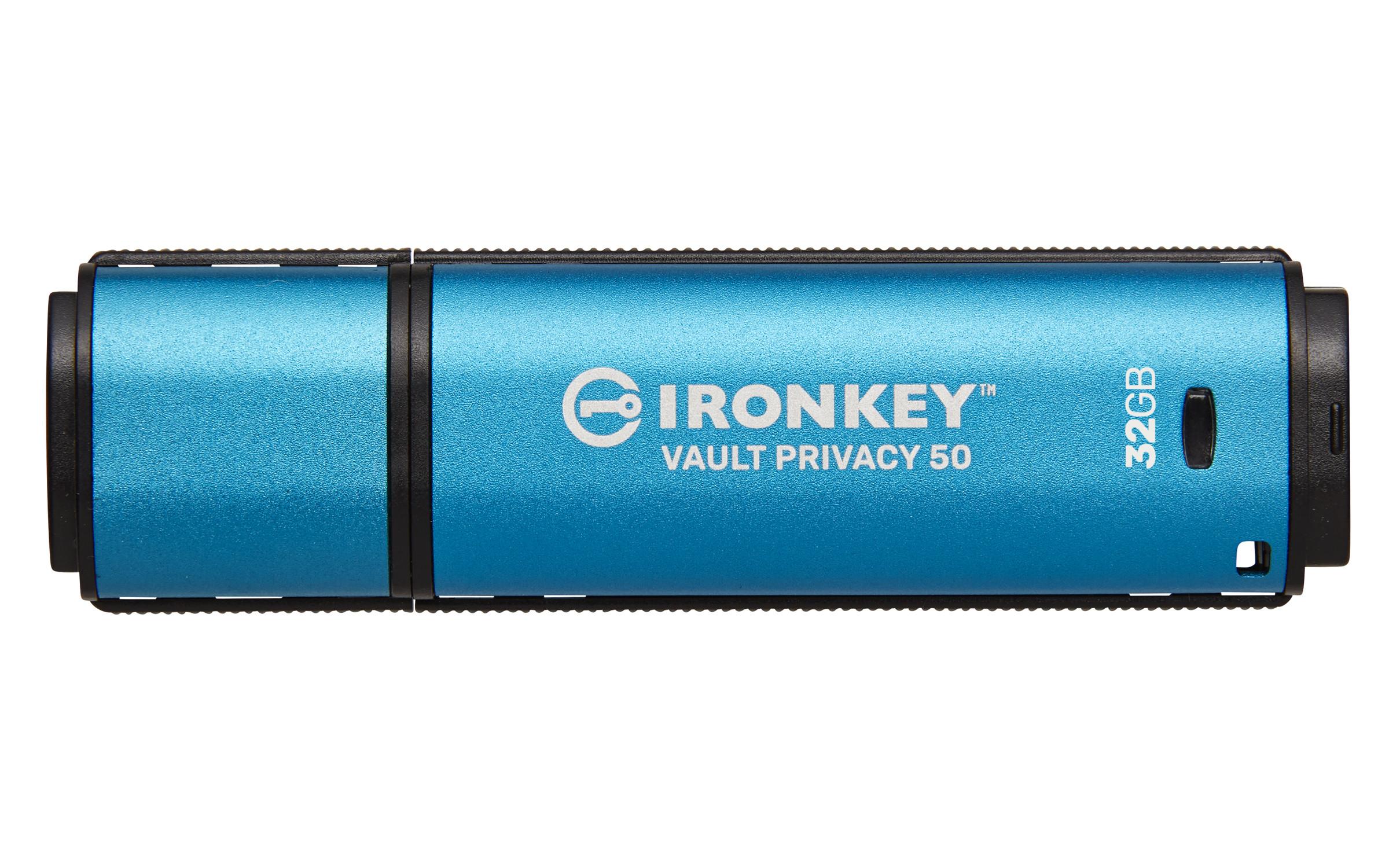 KINGSTON TECHNOLOGY  Kingston Technology IronKey 32 Go Vault Privacy 50 chiffrée AES-256, FIPS 197 