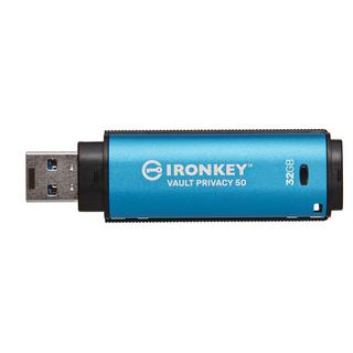 KINGSTON TECHNOLOGY  Kingston Technology IronKey 32GB Vault Privacy 50 AES-256 verschlüsselter, FIPS 197 