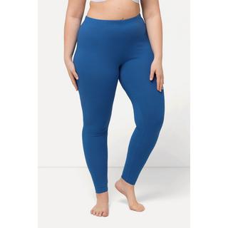 Ulla Popken  Legging en coton avec taille élastique, coupe Slim 