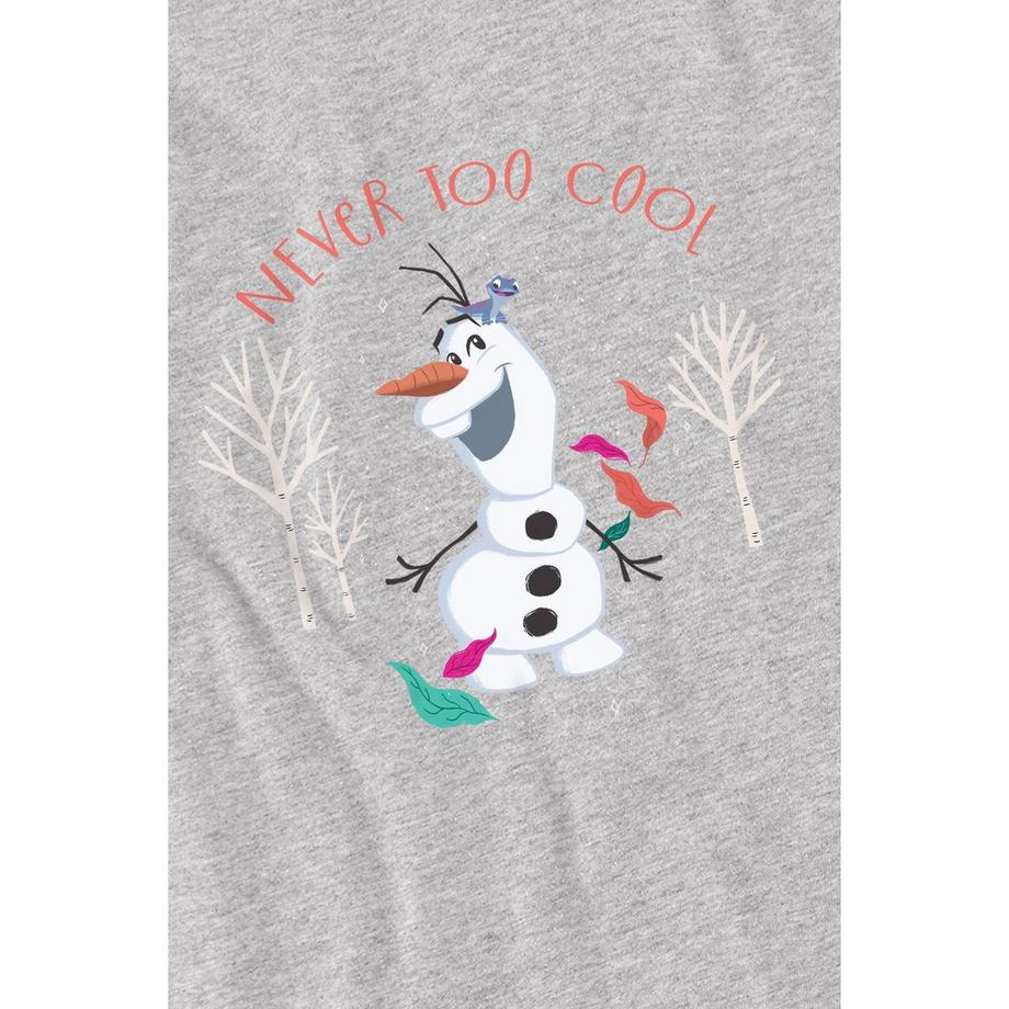 FROZEN  Never Too Cool TShirt 