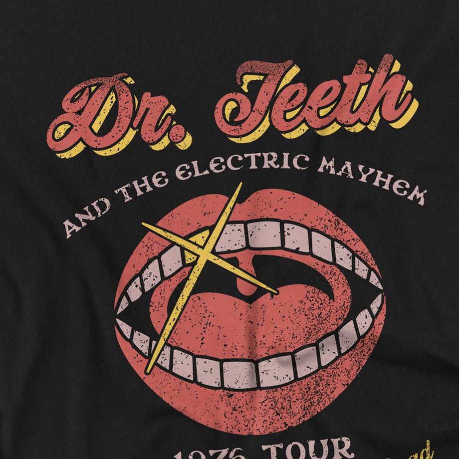 The Muppets  T-ShirtMotif Dr. Dent Motiftyle Poster De La Tournée 
