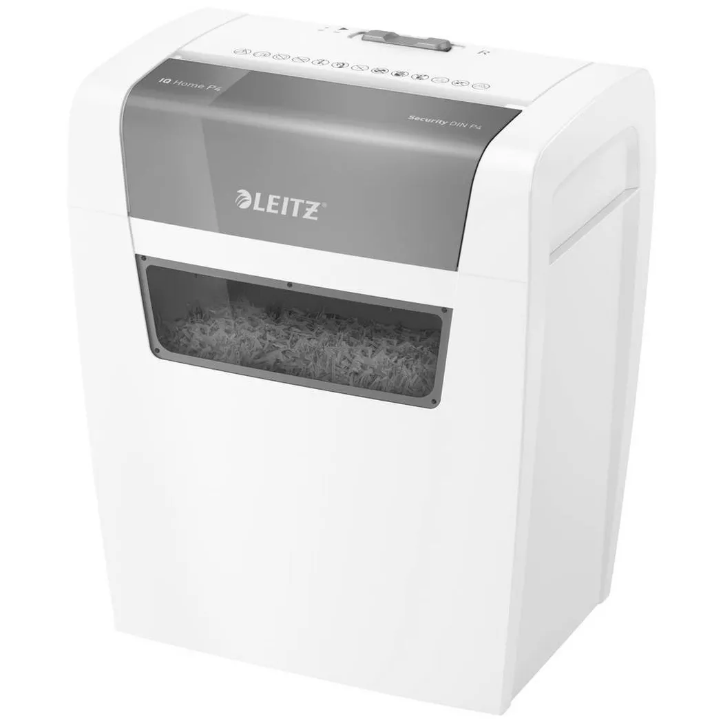 Leitz 80340000 Aktenvernichter Partikelschnitt-Zerkleinerung 70 dB 22 cm Weiß