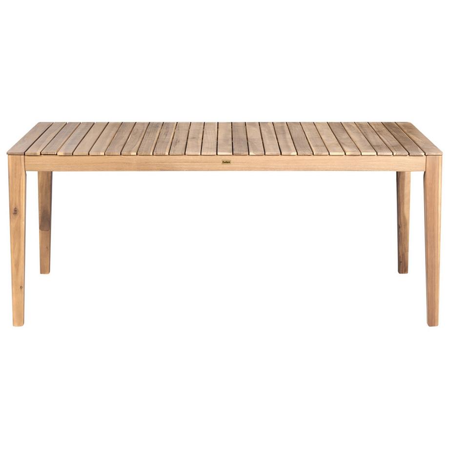 Beliani Ensemble de salle à manger de jardin pour 6 personnes en Bois d'acacia certifié Scandinave CHIOGGIA  