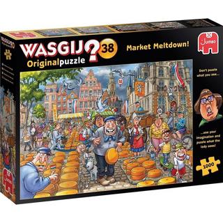 JUMBO  Jumbo Puzzle Wasgij Original 38 Käsealarm 1000 Teile 