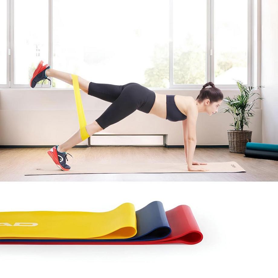 Head  Fasce elastiche in lattice 3pz 