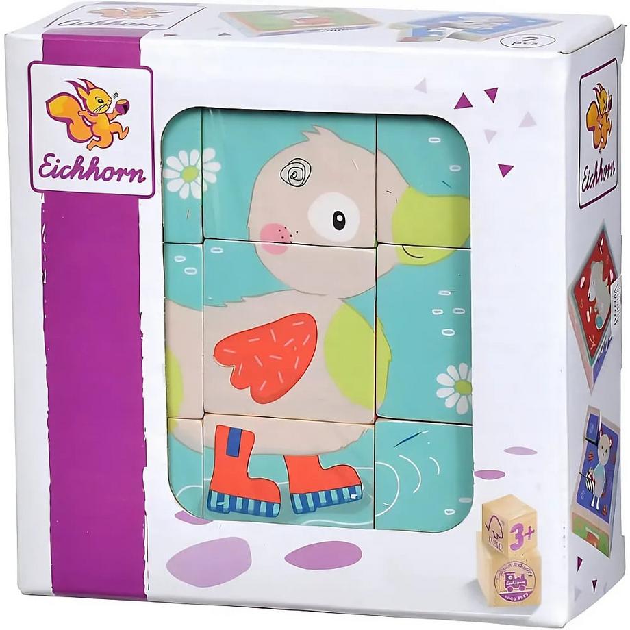 Eichhorn  Puzzle Bilderwürfel Friends (9Teile) 