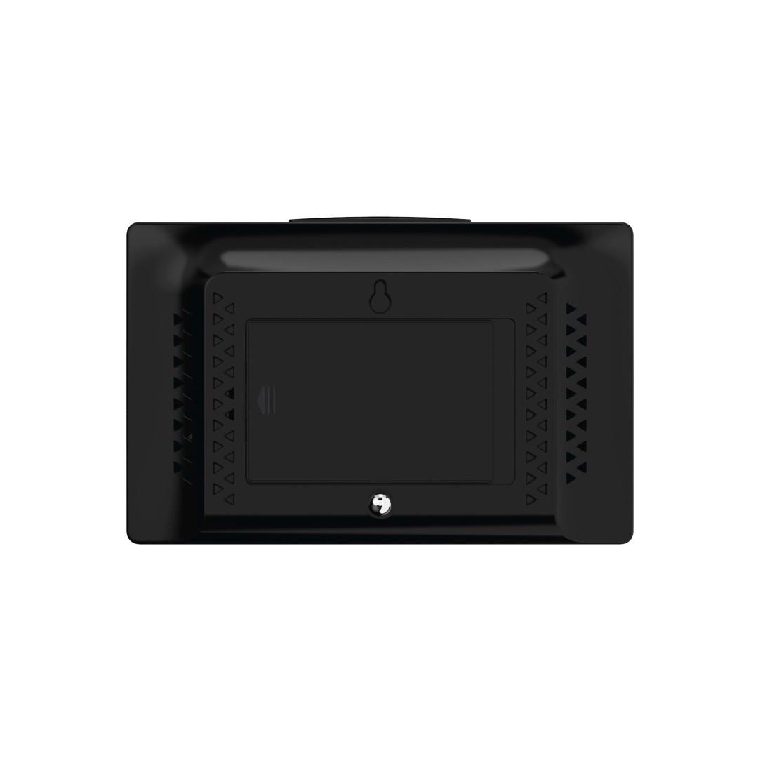 hama Wetterstation "Touch", Schwarz  