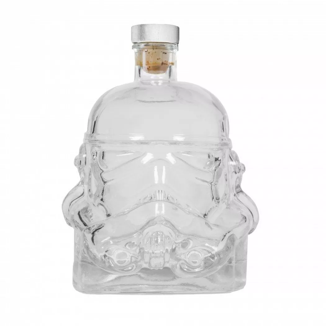 Thumbs Up Original Stormtrooper Decanter for Whisky, Bourbon & Scotch in Clear