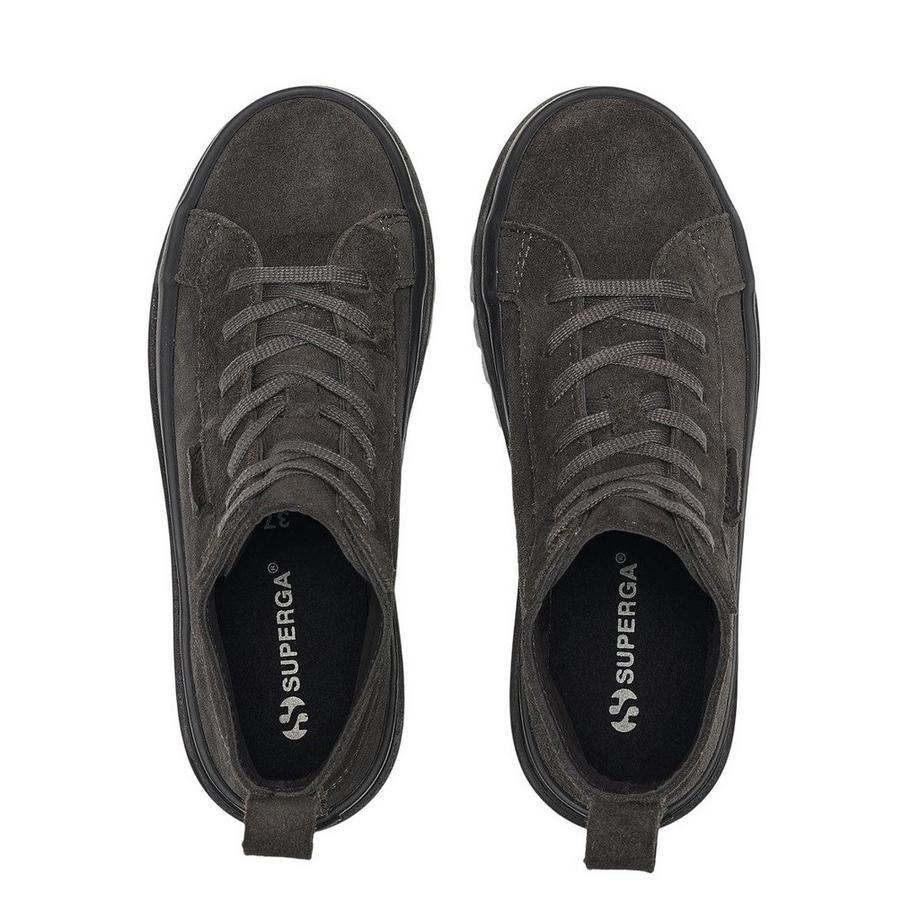 SUPERGA Stivaletti Alpina in Pelle Scamosciata  