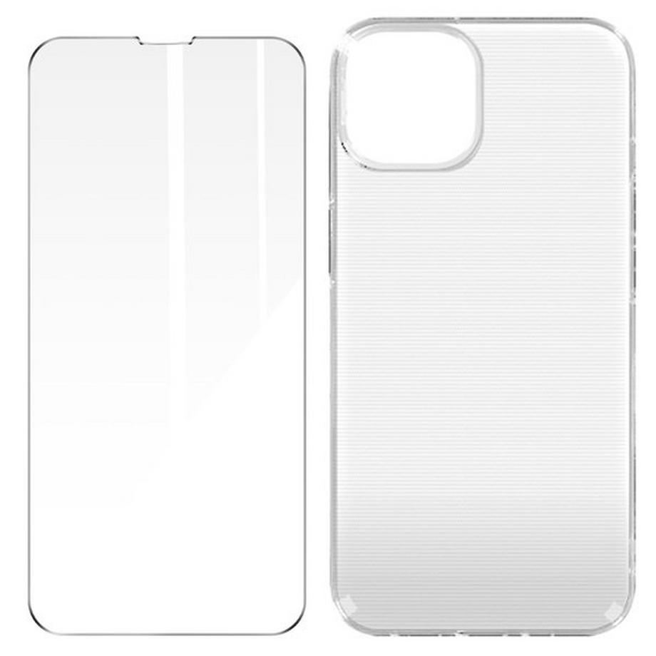 Avizar  Coque Souple + Verre iPhone 14 Plus 