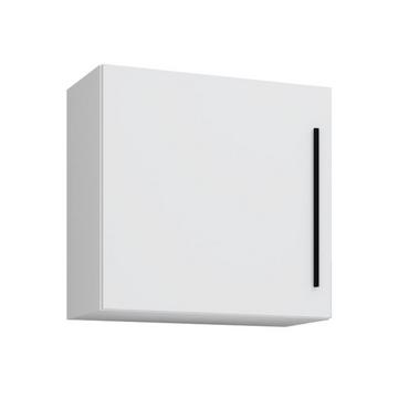 Holzregal hängend | platzsparendes Regal | Maße: H. 50 x B. 50 x T. 30 cm | Elegantes Regal hängend | Aufbewahrungsregal | Bücherregal | Wandboard -