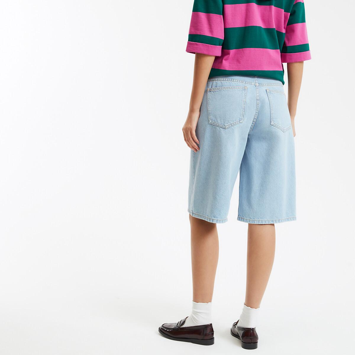 La Redoute Collections Bermuda Jeans Relaxed Fit  