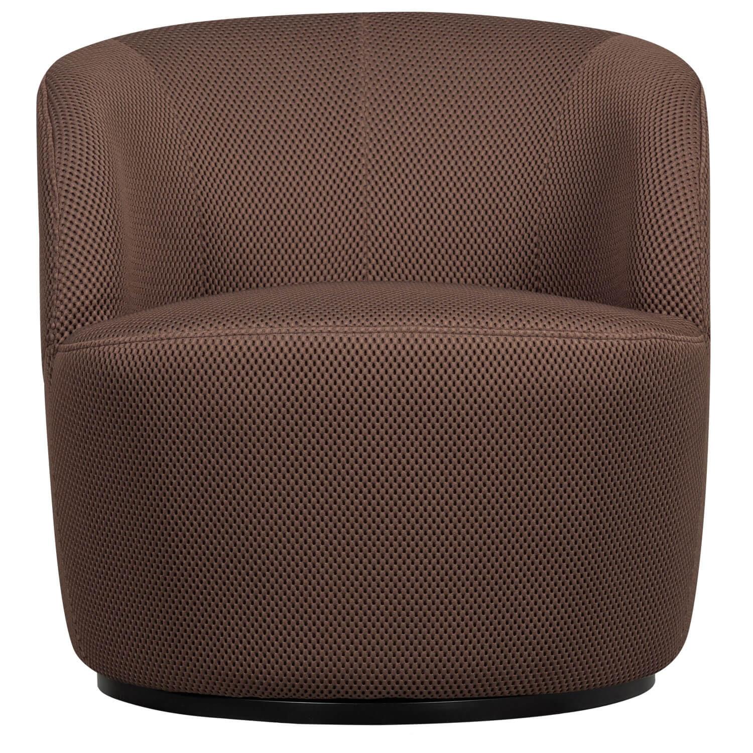 mutoni Fauteuil pivotant Serra Mesh expresso  