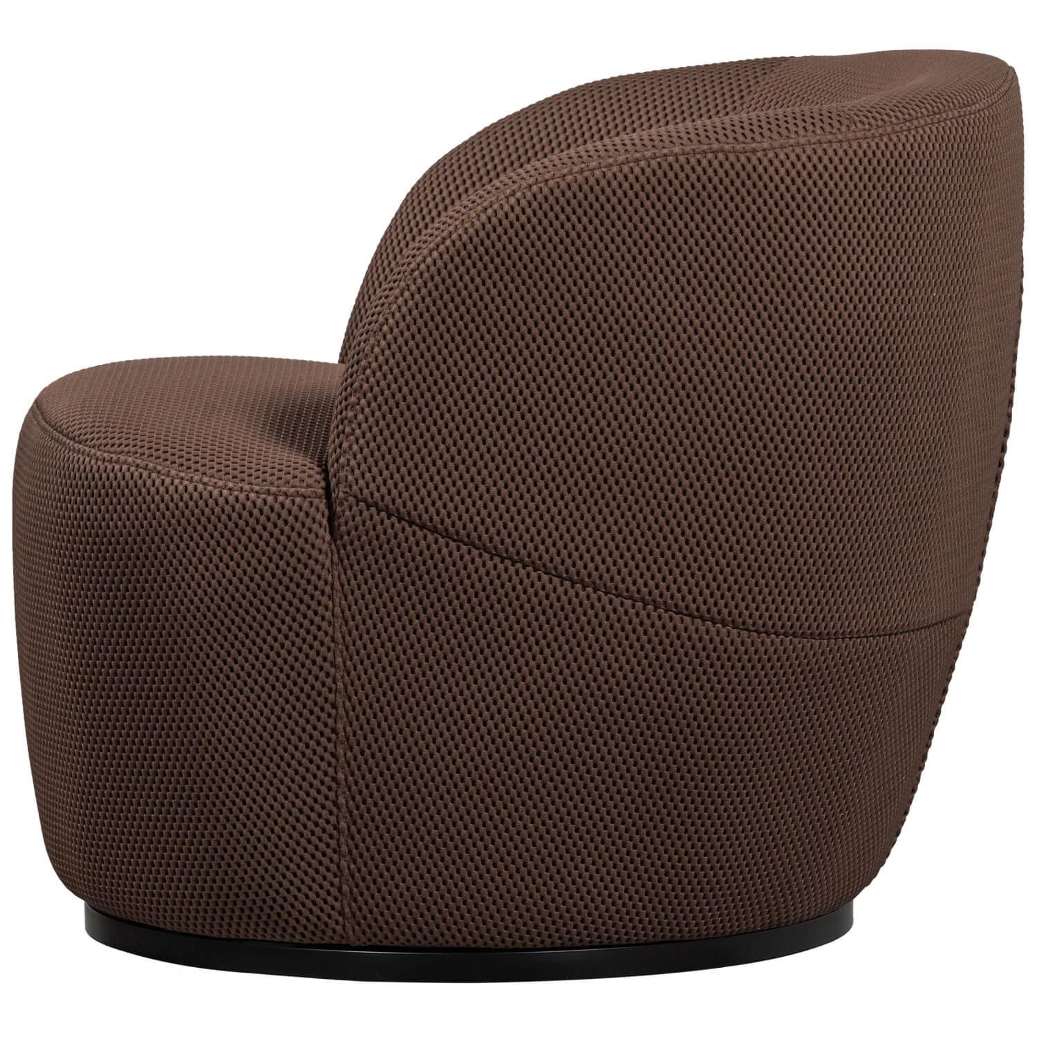 mutoni Fauteuil pivotant Serra Mesh expresso  