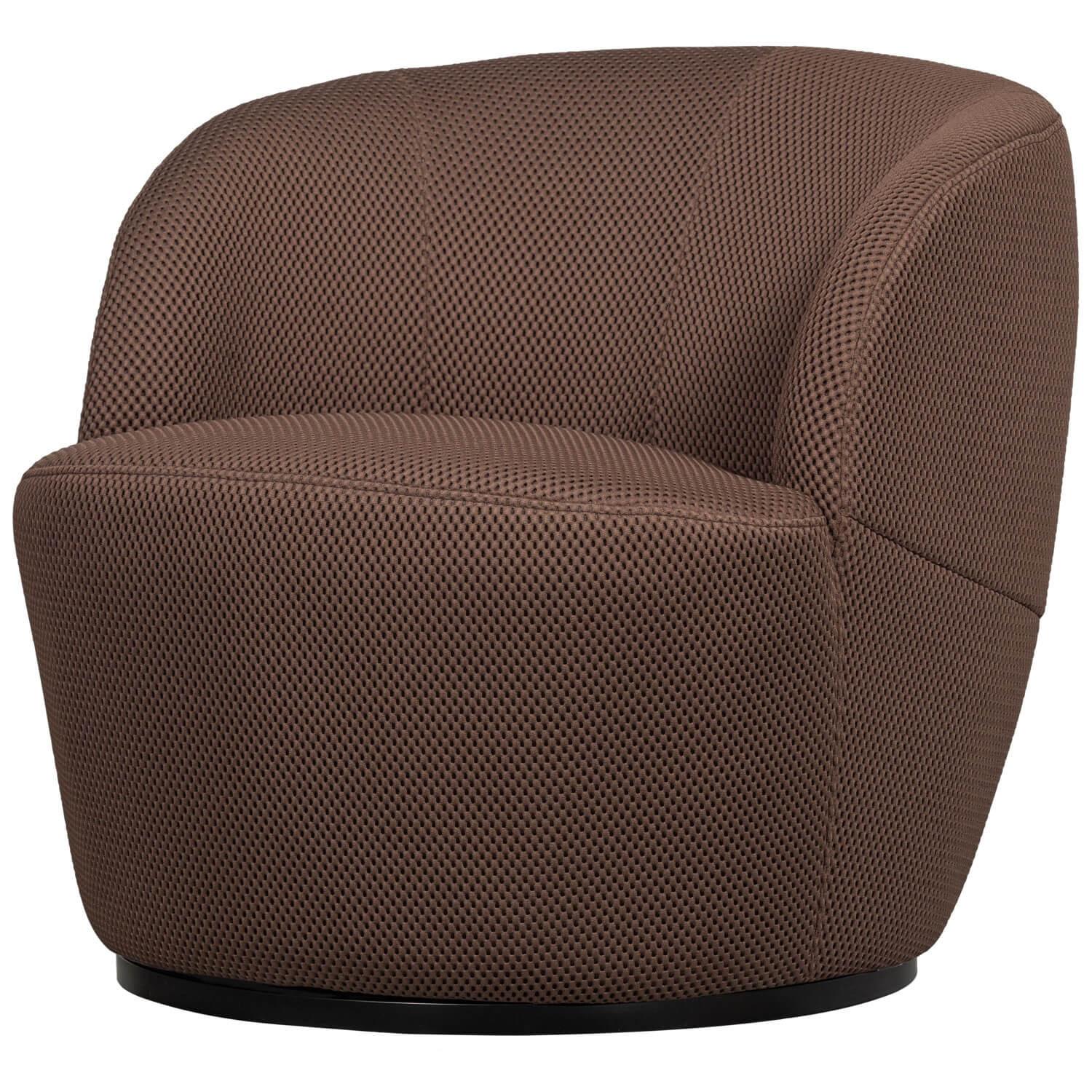 mutoni Fauteuil pivotant Serra Mesh expresso  