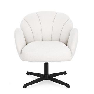 mutoni Fauteuil pivotant Chloe Neige  