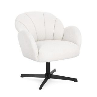 mutoni Fauteuil pivotant Chloe Neige  