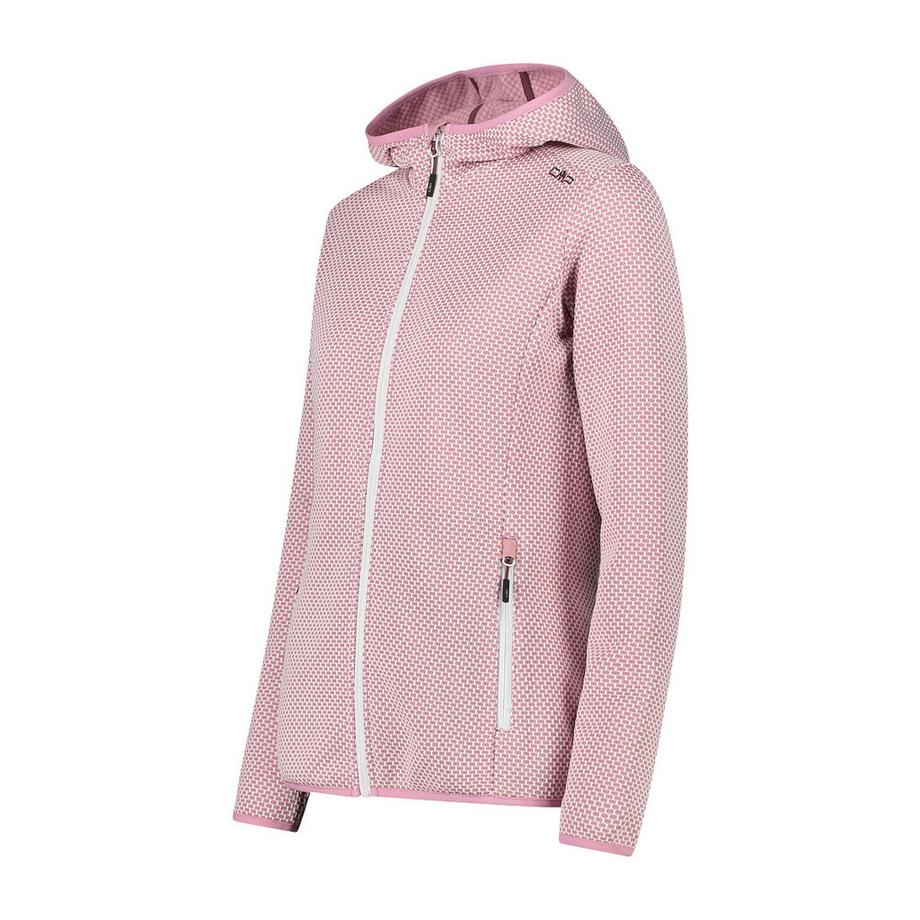 CMP Giacca in pile con cappuccio  