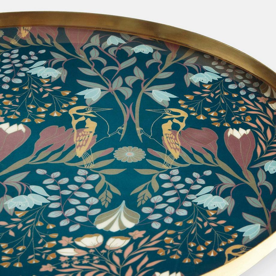 La Redoute Intérieurs  Rundes Tablett Louisa 