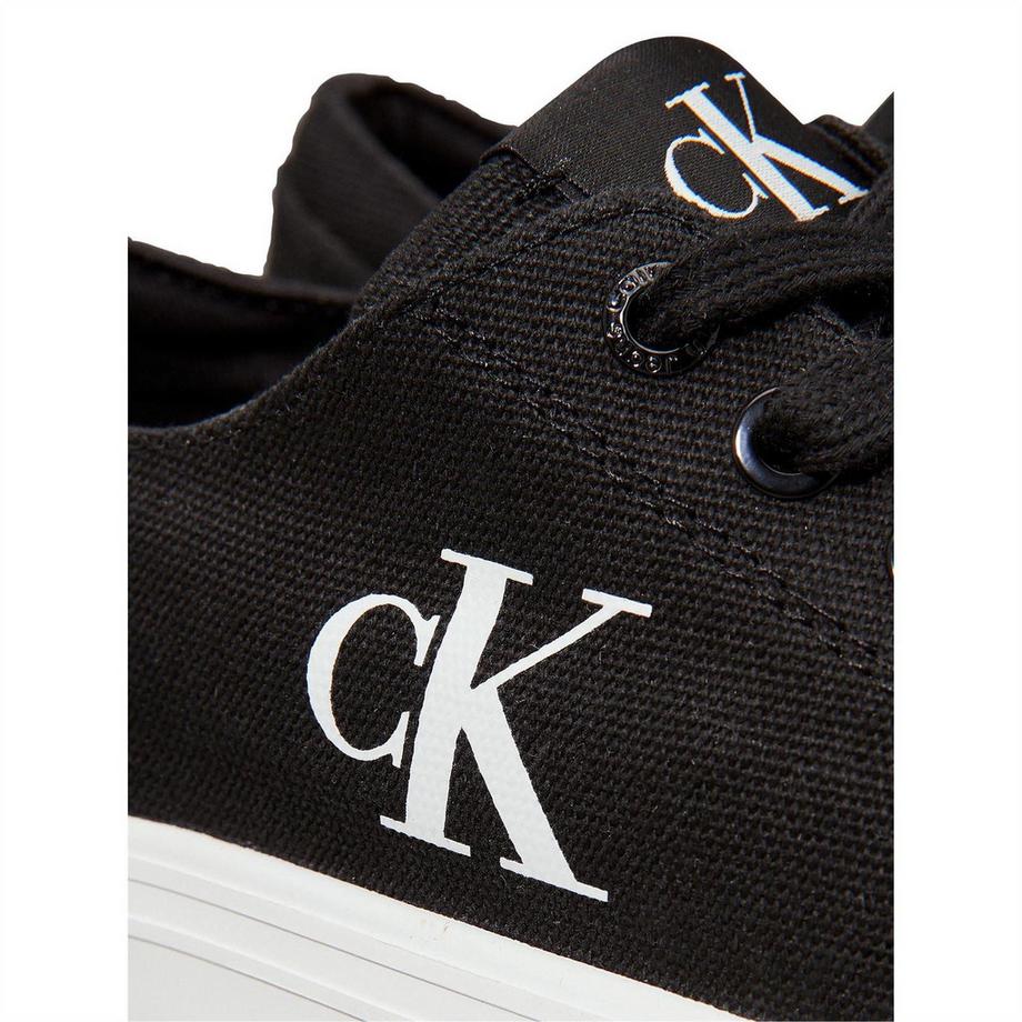 Calvin Klein Sneaker in Tela con Suola Piattaforma  