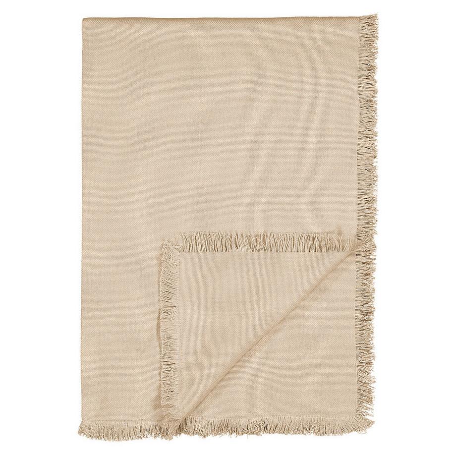 La Redoute Intérieurs Plaid Panama à Franges  