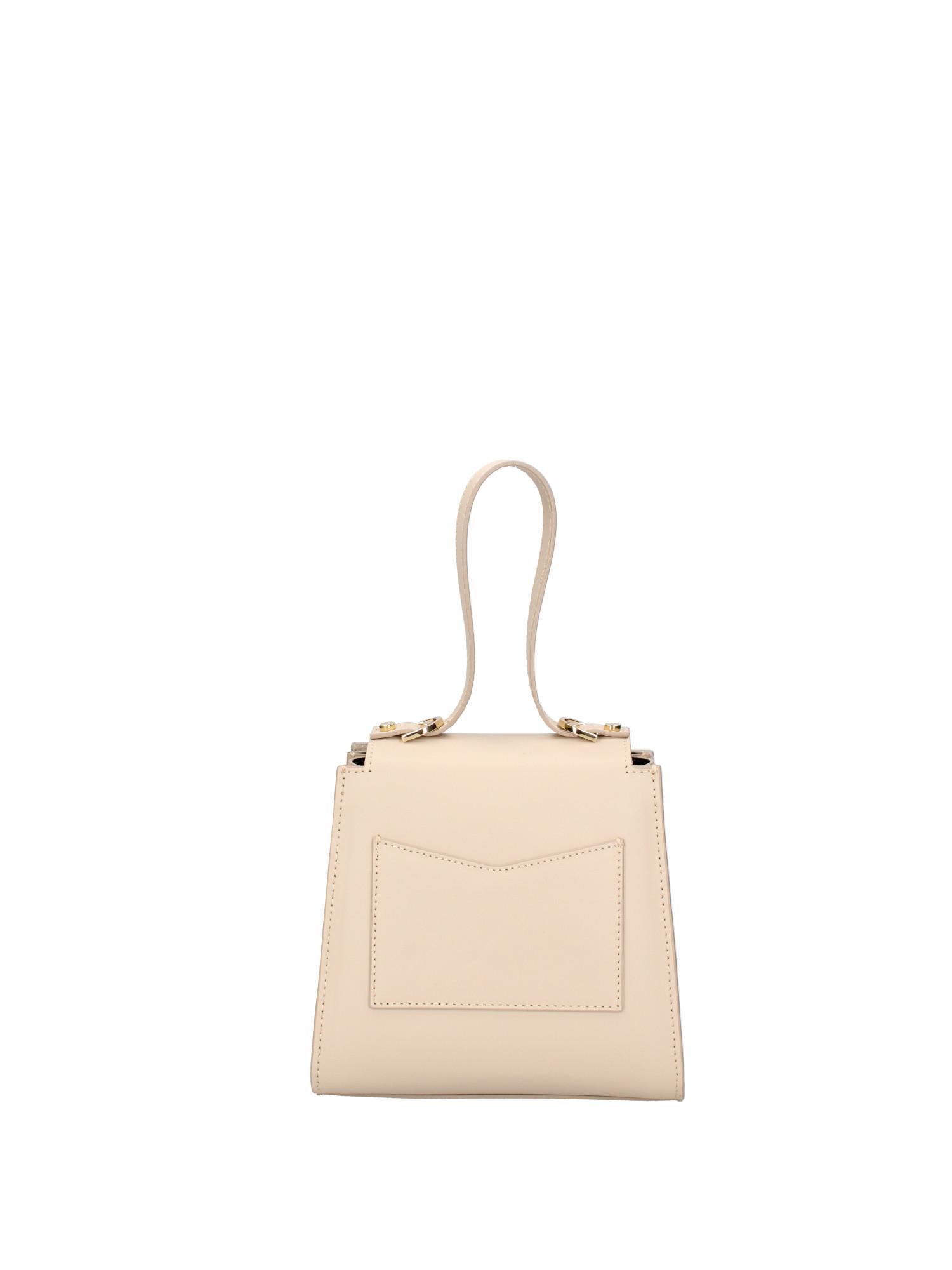 Viola Castellani Handtasche mit Drehverschluss  