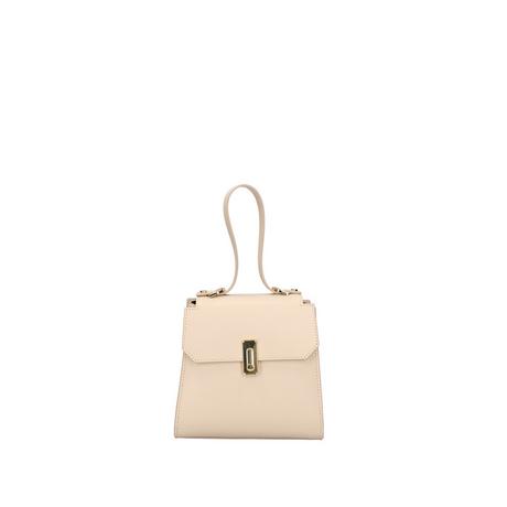 Viola Castellani Handtasche mit Drehverschluss  