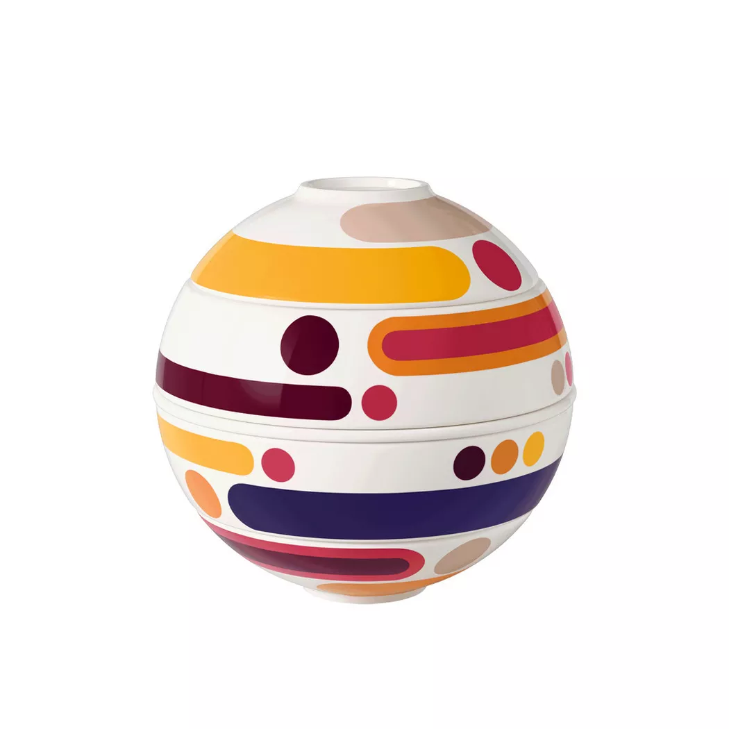 VILLEROY & BOCH La Boule MIAMI ICONIC 5tlg bunt