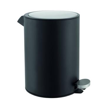 Poubelle à pédale Elegance noir, Slow Down