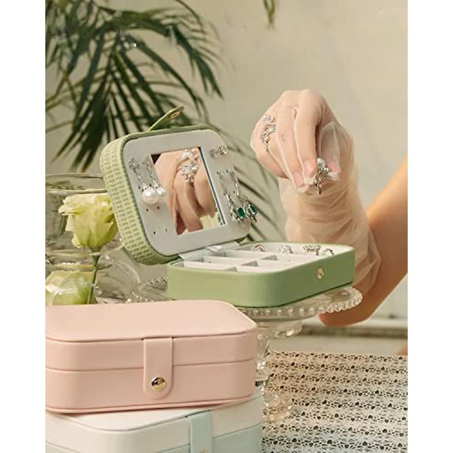 Only-bags.store  Boîte à bijoux voyage design vintage 