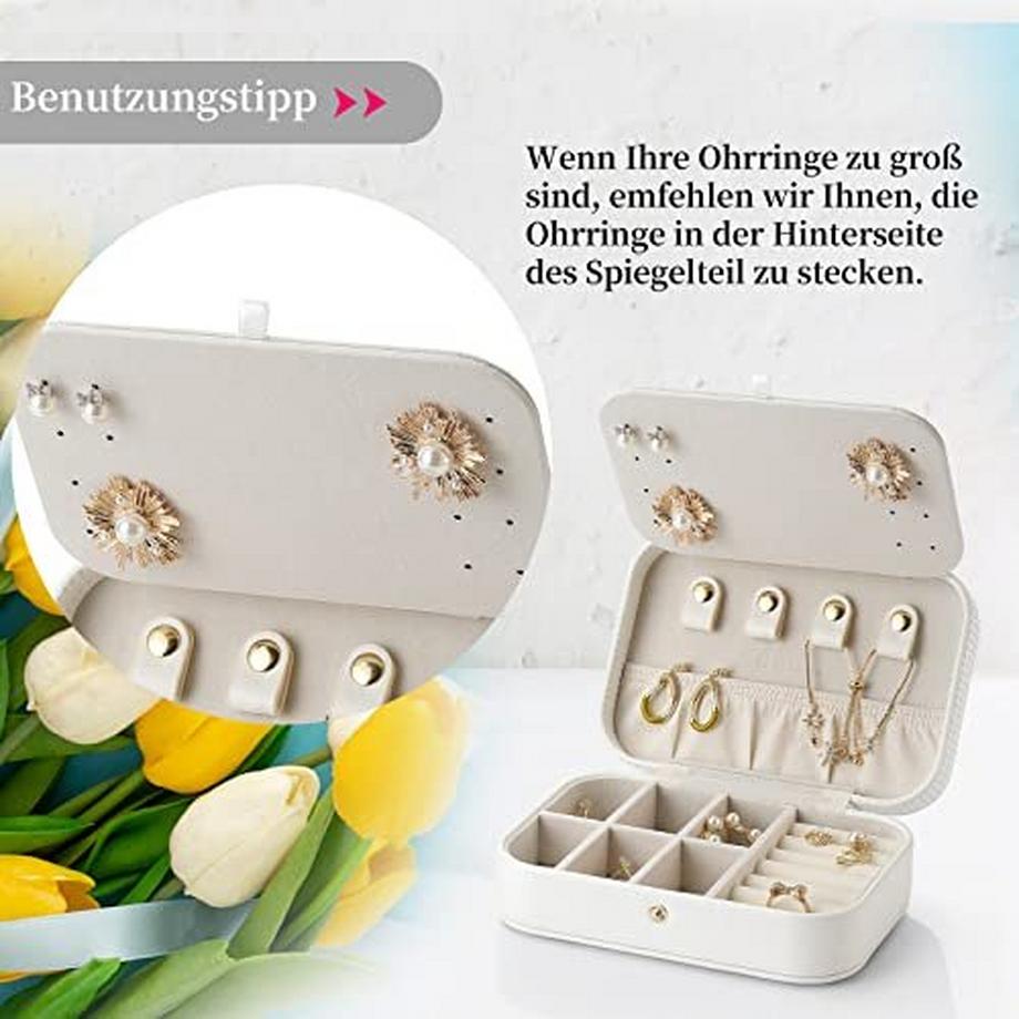 Only-bags.store  Boîte à bijoux voyage design vintage 