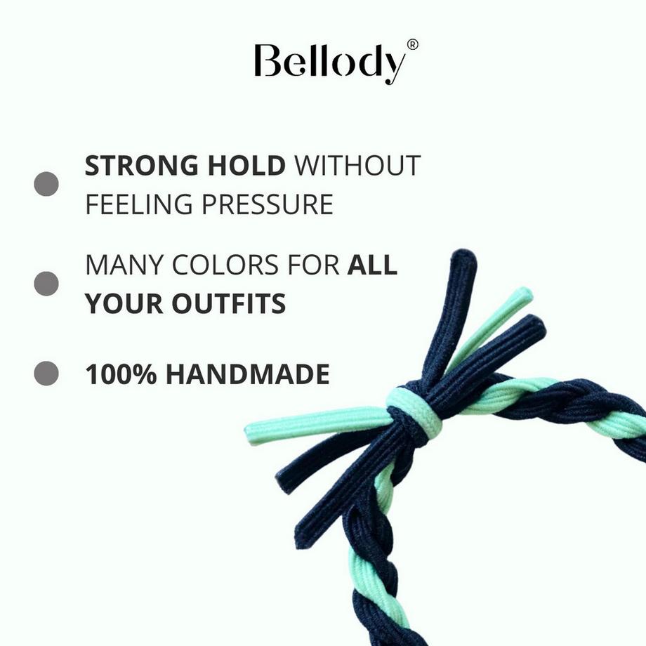 Bellody  Kinder Haargummis Crazy Pengu 4er Set 