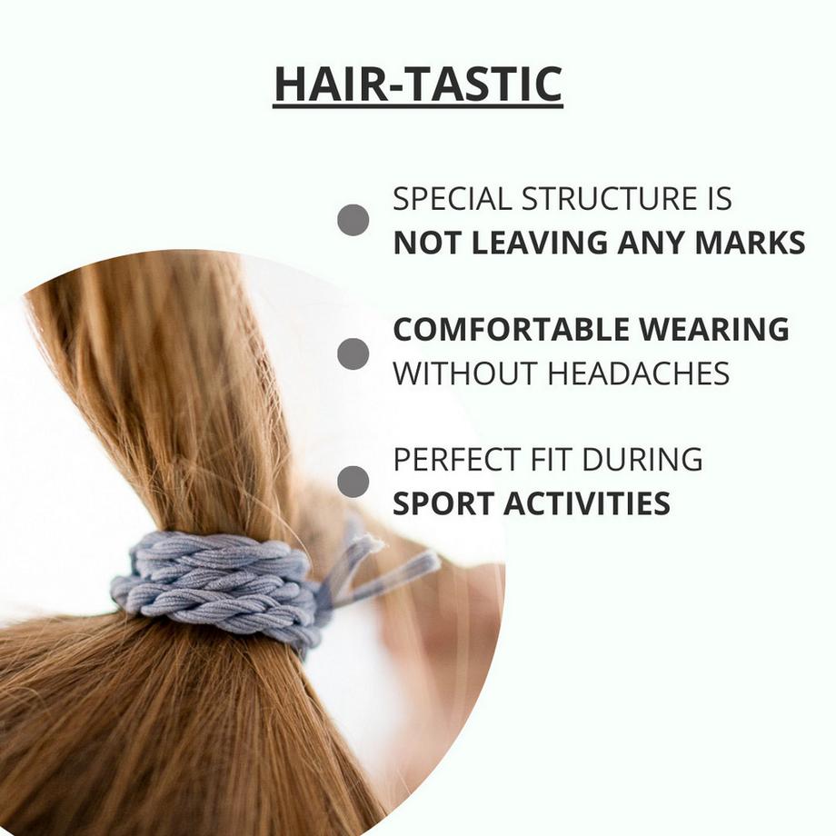 Bellody  Kinder Haargummis Crazy Pengu 4er Set 