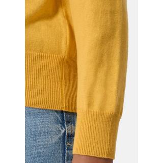 CASH-MERE.CH  Wolle Kaschmir Oversize Style Rundhals Pullover 