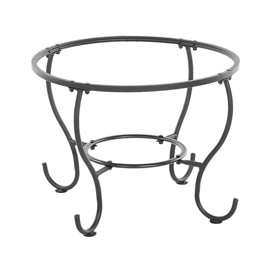 Beliani Foyer avec grille en Acier NEGARA  