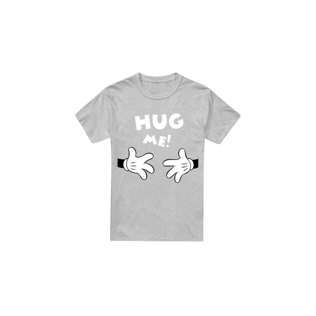 Disney - Hug Me TShirt Valentinstag, für Herren, Spacegrau, Größe L
