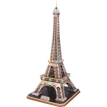 Puzzle Eiffelturm Multicolor LED (84Teile)