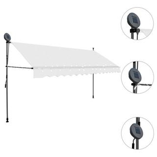 VidaXL Auvent rétractable tissu  