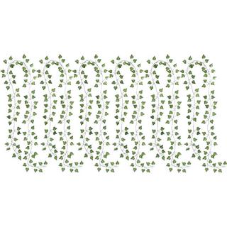 eStore 6x künstliche Pflanzenzweige - Efeu  