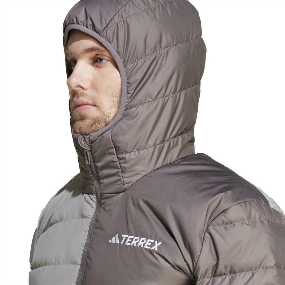 adidas Mt Down Ho Doudoune avec Capuche Coupe Athlétique  